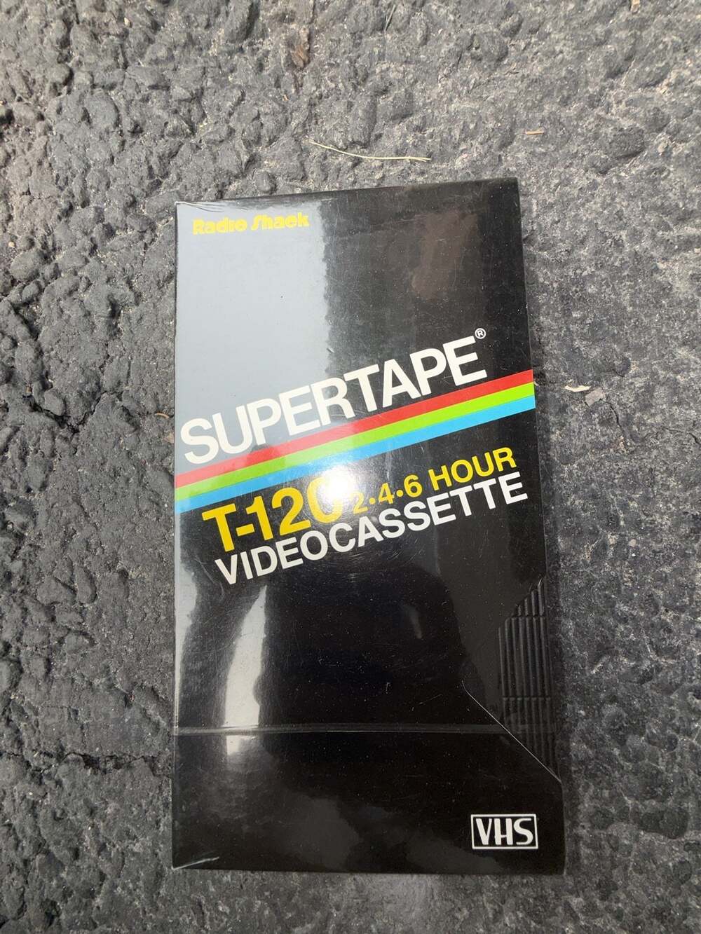 Radio Shack Supertape T-120 2-4-6 Hour VHS Videocassette